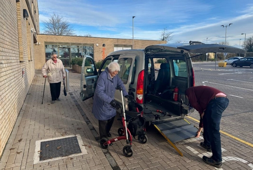 Image of lunch club transport